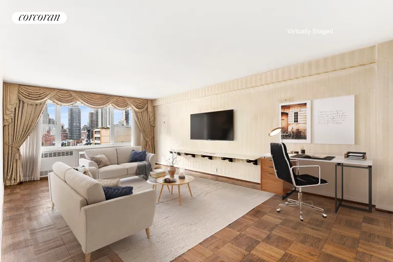 New York City Real Estate | View 35 Sutton Place, 17D | Living roomfinal | View 16