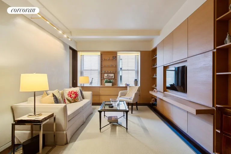 New York City Real Estate | View 35 East 76th Street, 615 | 2nd bedroom as media room  | View 3