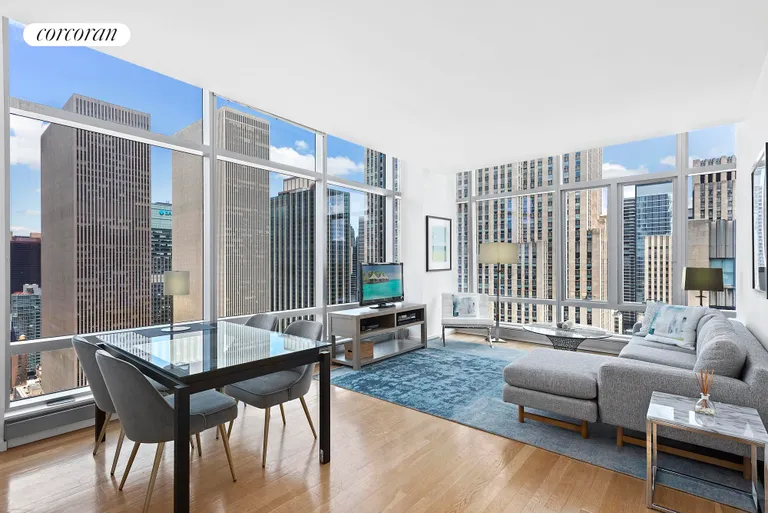 New York City Real Estate | View 18 West 48th Street, PHA | 2 Beds, 2 Baths | View 1