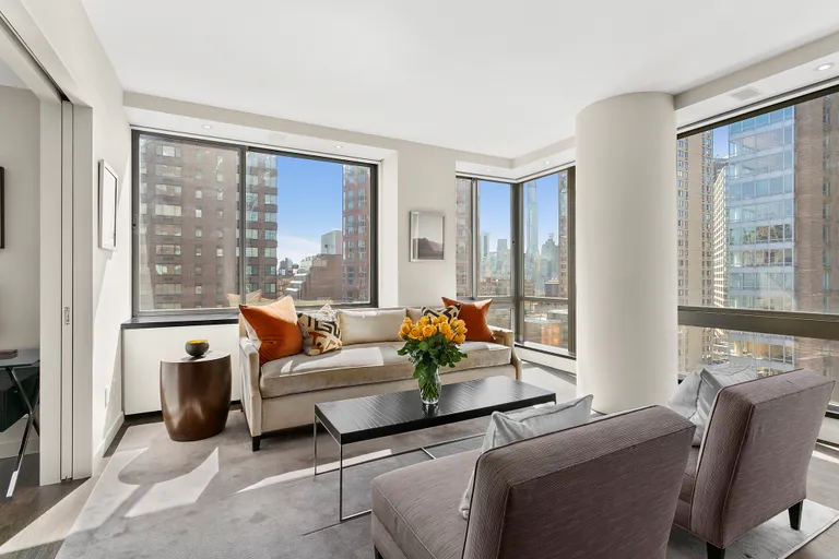 New York City Real Estate | View 111 West 67th Street, 20LM | Living Room | View 2