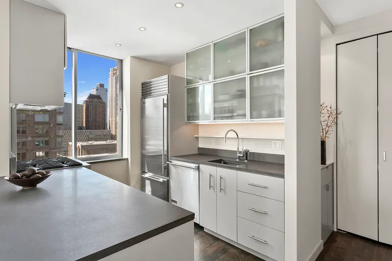 New York City Real Estate | View 111 West 67th Street, 20LM | Kitchen | View 4