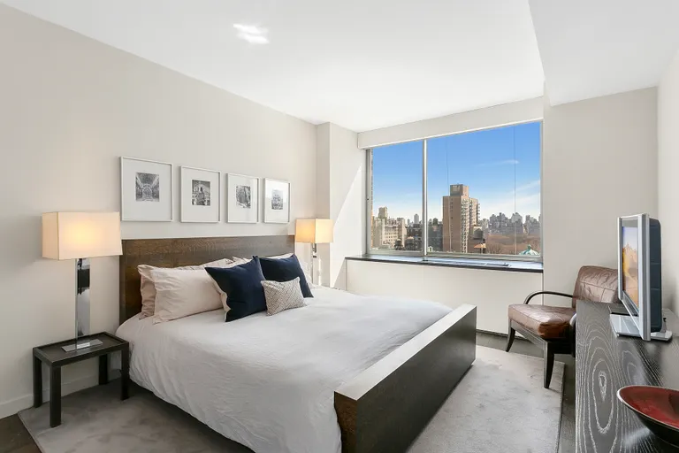 New York City Real Estate | View 111 West 67th Street, 20LM | Master Bedroom | View 6