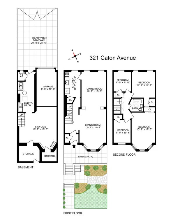 321 Caton Avenue | floorplan | View 11