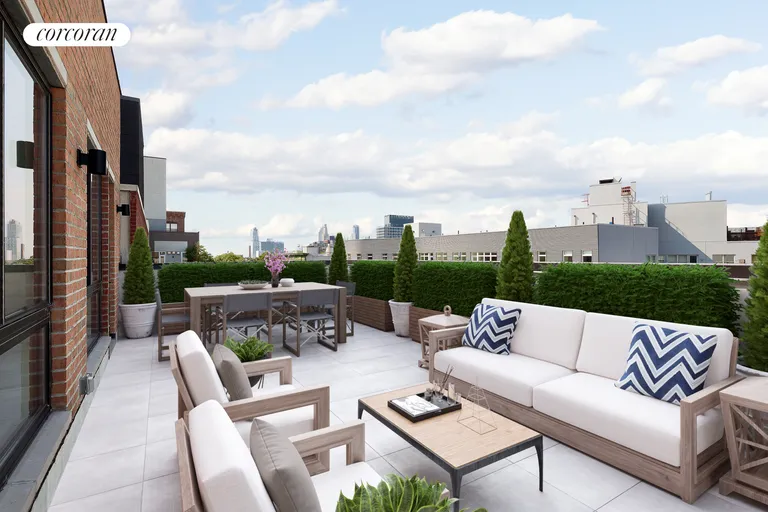 New York City Real Estate | View 336 St Marks Avenue, 3A | PH Terrace | View 9