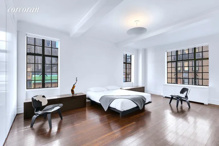 New York City Real Estate | View 580 West End Avenue, 6 | Master BR Facing Southeast | View 6