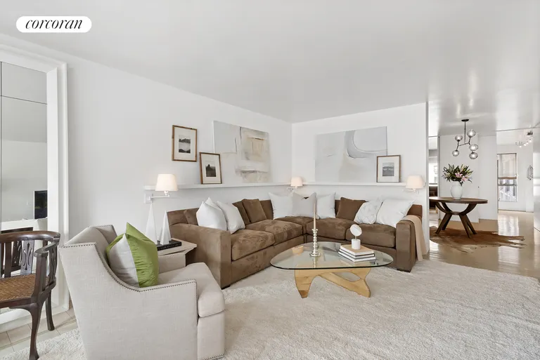 New York City Real Estate | View 1020 Park Avenue, 10-11D | Living Room | View 2