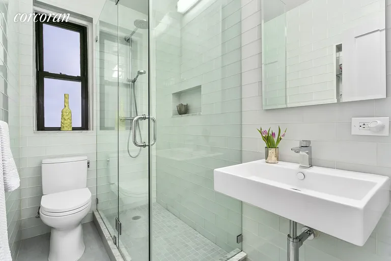 New York City Real Estate | View 225 West 25th Street, 2J | Immaculate, Renovated Bathroom | View 4