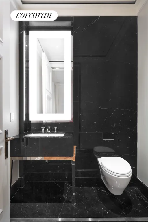 New York City Real Estate | View 220 Central Park South, 40A | Powder Room | View 9