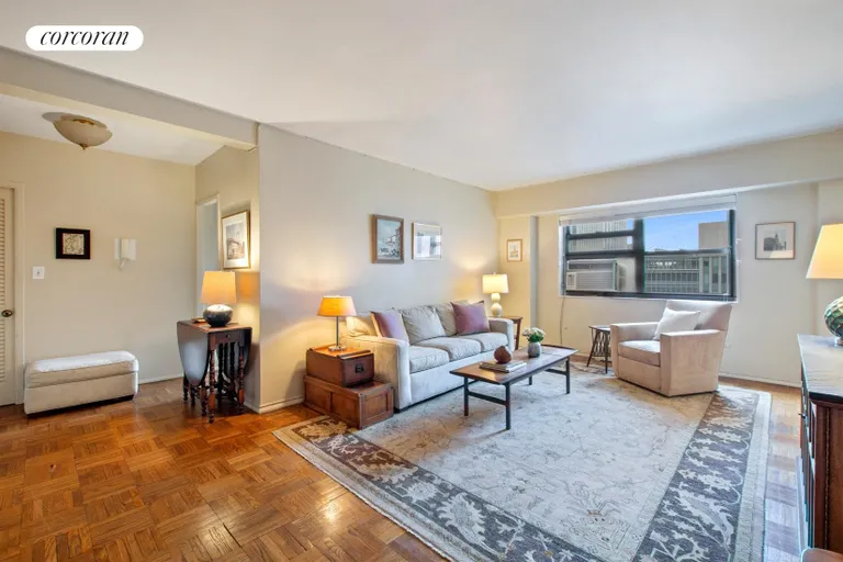 New York City Real Estate | View 225 Adams Street, 9GH | Living Room | View 2