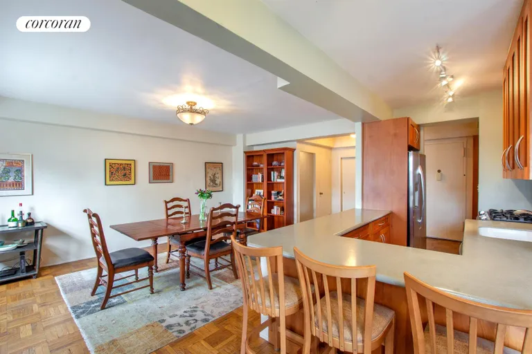 New York City Real Estate | View 225 Adams Street, 9GH | Dining Room/Open Kitchen | View 3