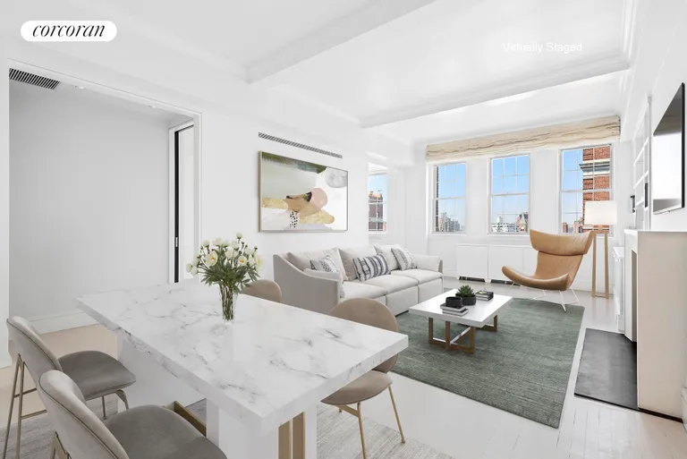 New York City Real Estate | View 39 Fifth Avenue, 12B | 1 Bed, 1 Bath | View 1
