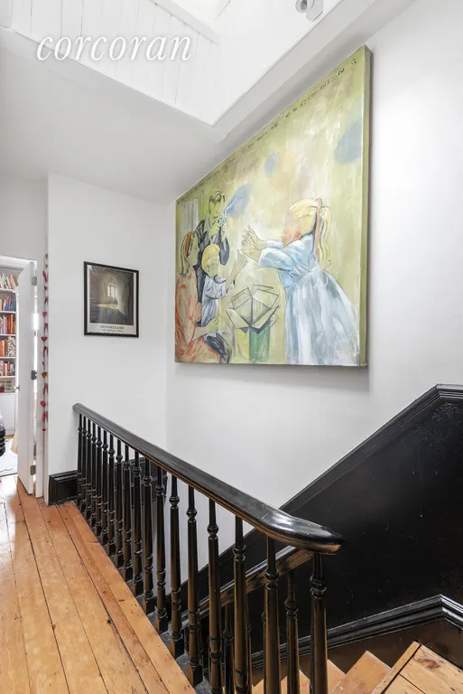 New York City Real Estate | View 192 13th Street | Sky-lit interior stairwell to 3rd floor | View 4