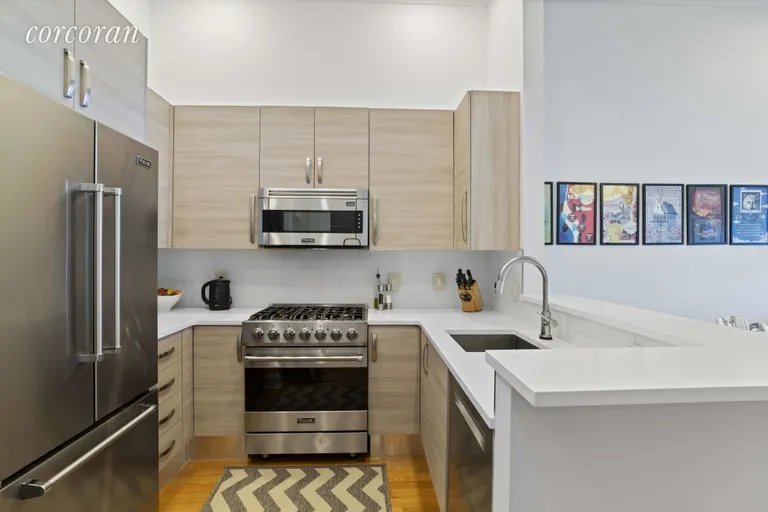 New York City Real Estate | View 379 Prospect Avenue, 3A | High-End Kitchen with Viking and Bosch Appliances | View 2