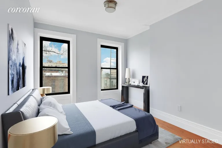 New York City Real Estate | View 590 10th Street, 3 | Garden Facing En-Suite Master Bedroom | View 5