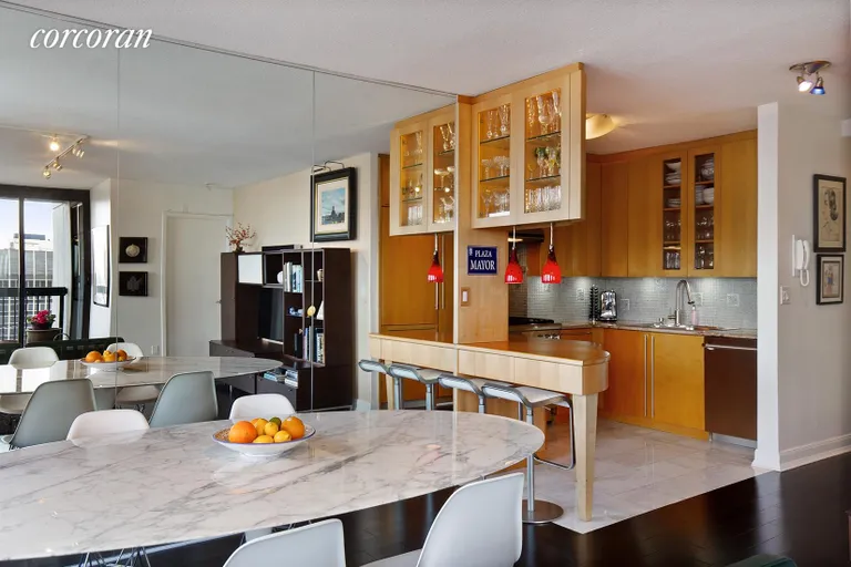 New York City Real Estate | View 250 East 40th Street, 45C | Kitchen / Dining Room | View 3