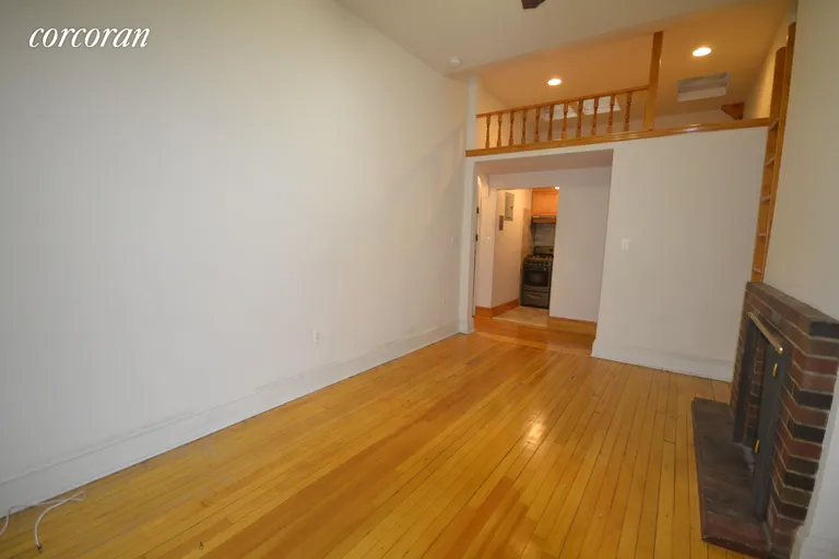 New York City Real Estate | View 346 West 87th Street, 4B | Huge loft in the living room with skylights | View 4