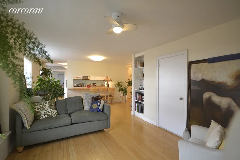 New York City Real Estate | View 70 La Salle Street, 16D | Huge open living room | View 6