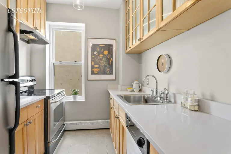 New York City Real Estate | View 566 Prospect Place, 4C | Stylish Kitchen  | View 4