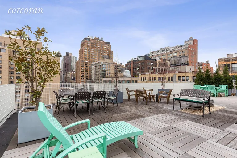 New York City Real Estate | View 233 West 26th Street, 5E | Roof Deck | View 10
