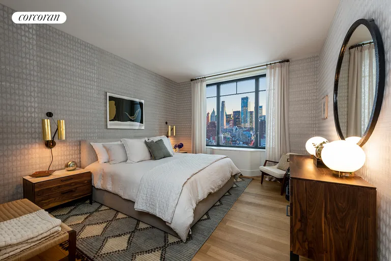 New York City Real Estate | View 110 Charlton Street, 22A | Master Bedroom | View 5