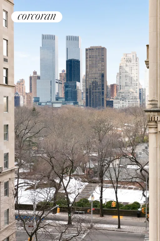 New York City Real Estate | View 3 East 63rd Street | Central Park View from Bay Windows | View 4
