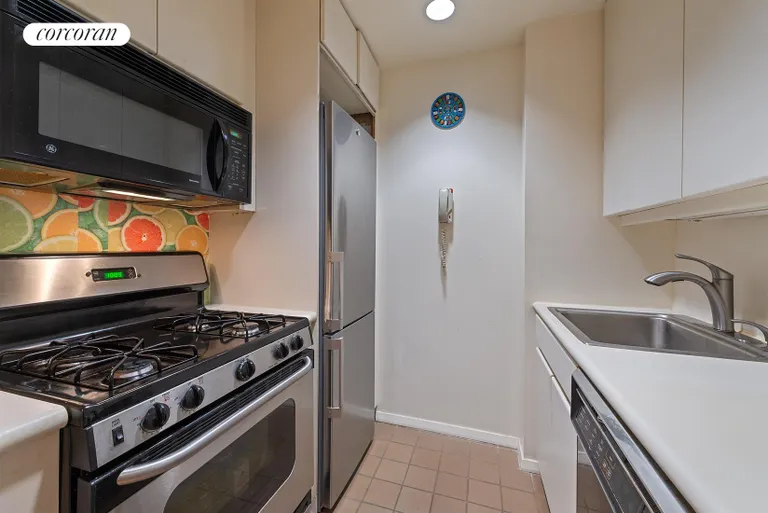 New York City Real Estate | View 100 United Nations Plaza, 6F | Stainless Steel Appliances with New Refrigerator | View 4