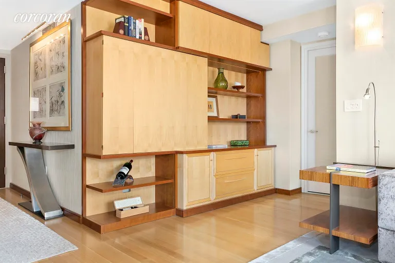 New York City Real Estate | View 30 West 63rd Street, 25AB | Custom Built-Ins | View 9
