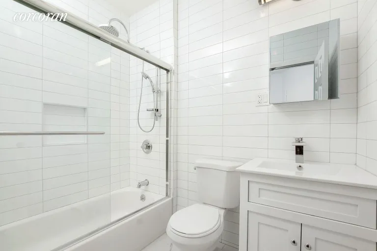 New York City Real Estate | View 793 Sterling Place, 1F | Bathroom | View 4