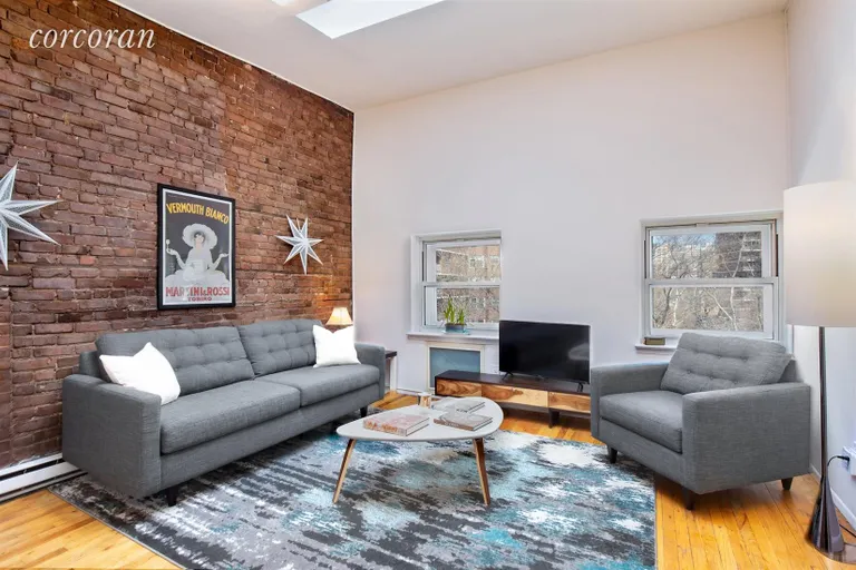 New York City Real Estate | View 356 West 23rd Street, 4A | Living Room | View 2