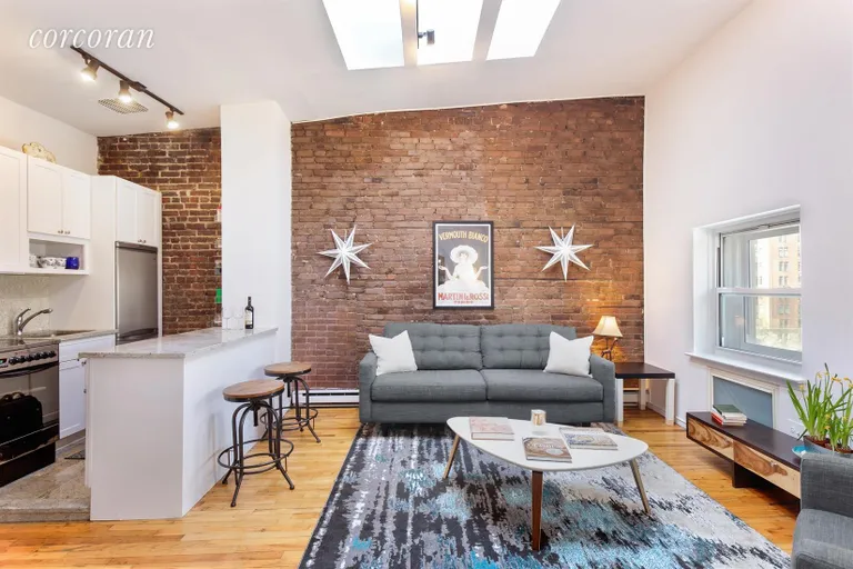 New York City Real Estate | View 356 West 23rd Street, 4A | 2 Beds, 1 Bath | View 1