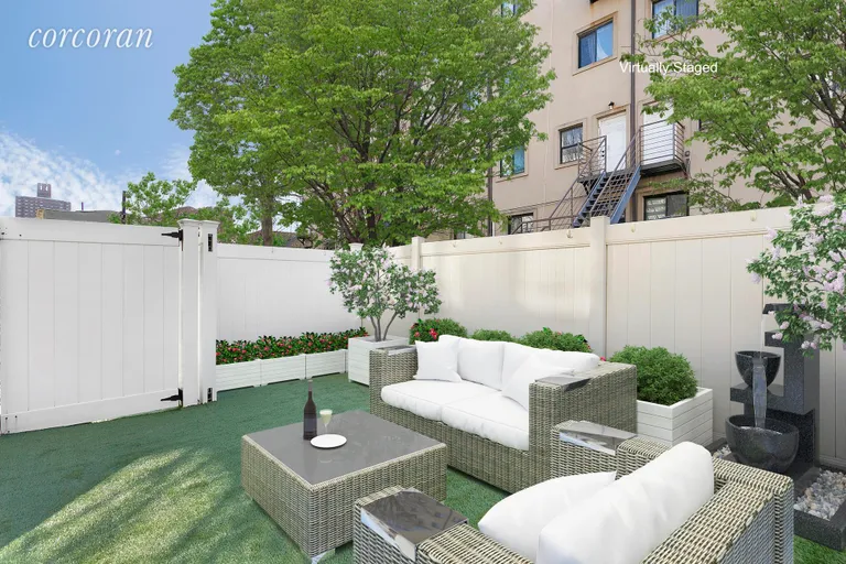 New York City Real Estate | View 1750 Dean Street, 50B | Private Patio | View 3