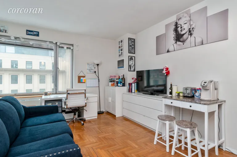 New York City Real Estate | View 301 West 57th Street, 5BB | Bright Living Space | View 2