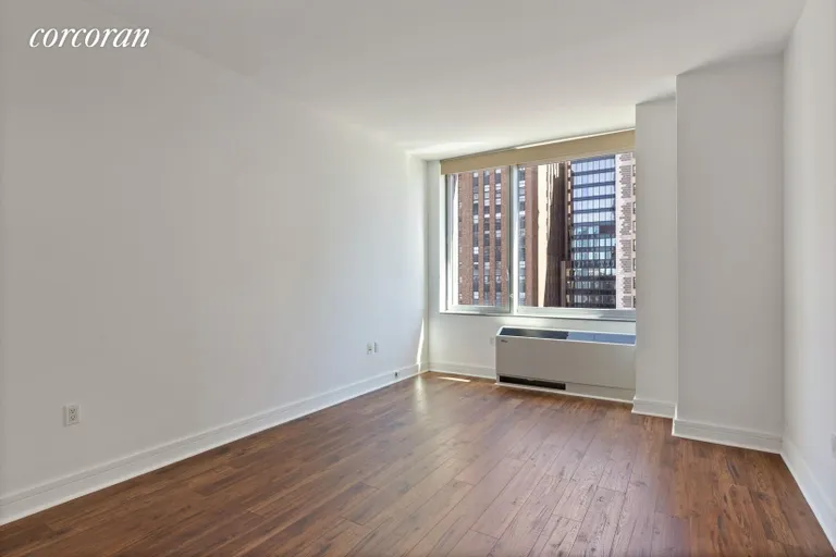 New York City Real Estate | View 30 West Street, 12D | oversized master bedroom | View 4