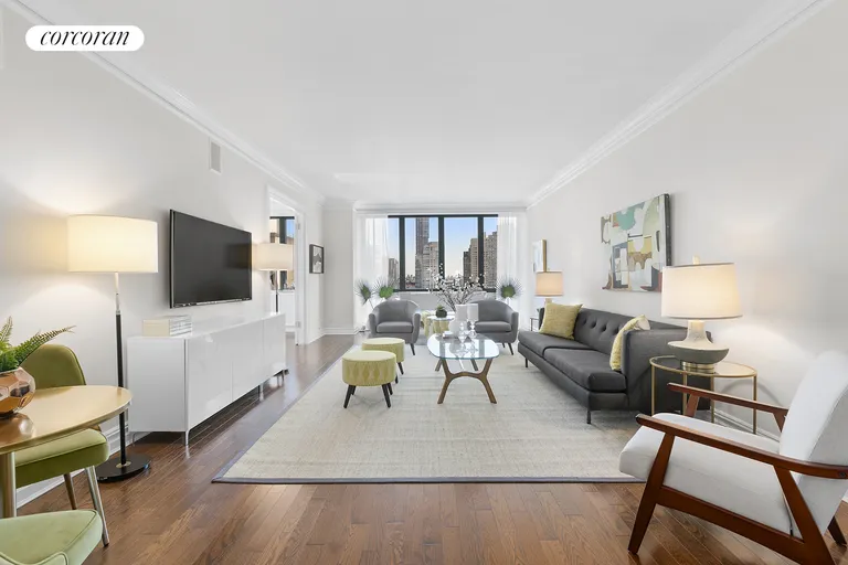 New York City Real Estate | View 2 Columbus Avenue, 16A | 3 Beds, 4 Baths | View 1