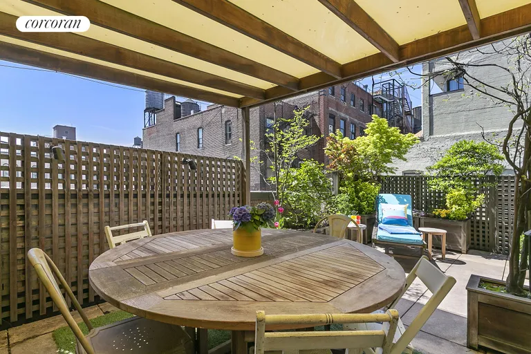 New York City Real Estate | View 44 East 12th Street, PHC | Al Fresco Outdoor Dining  | View 7
