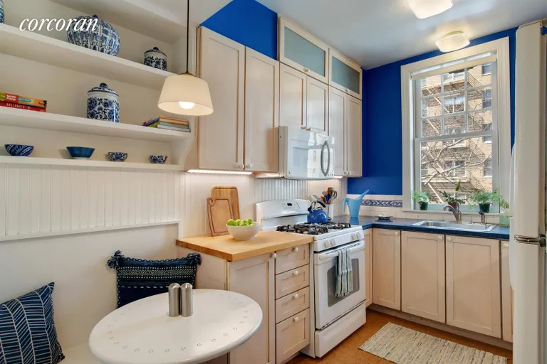 New York City Real Estate | View 101 8th Avenue, 6 | Charming Kitchen with Breakfast Nook | View 3