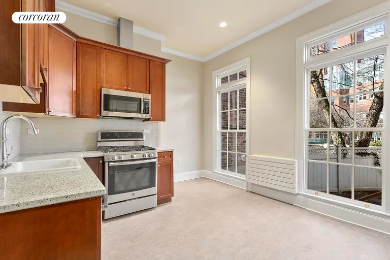 New York City Real Estate | View 491 Hudson Street, 1 | Eat In Kitchen | View 9