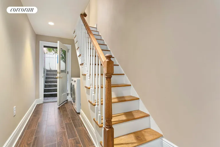 New York City Real Estate | View 491 Hudson Street, 1 | Staircase | View 3
