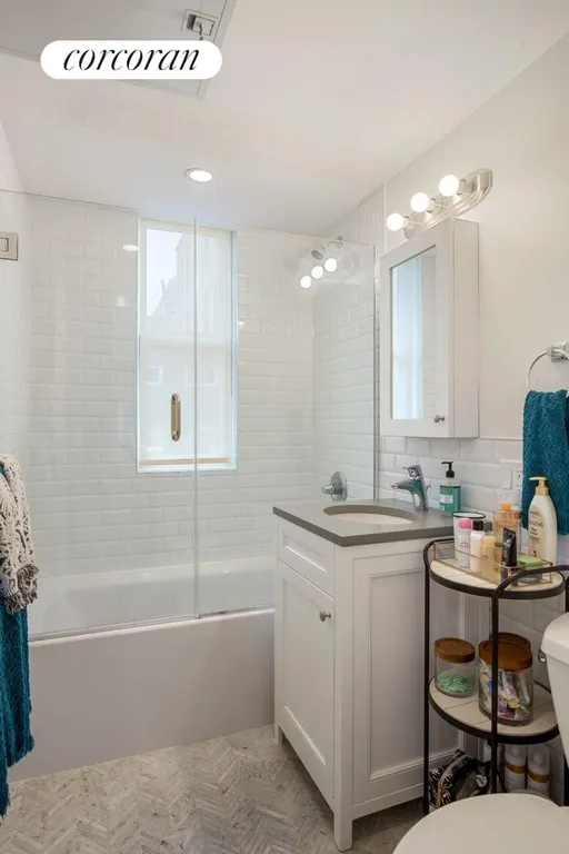 New York City Real Estate | View 871 Park Place, 2R | modern, renovated bathroom | View 4