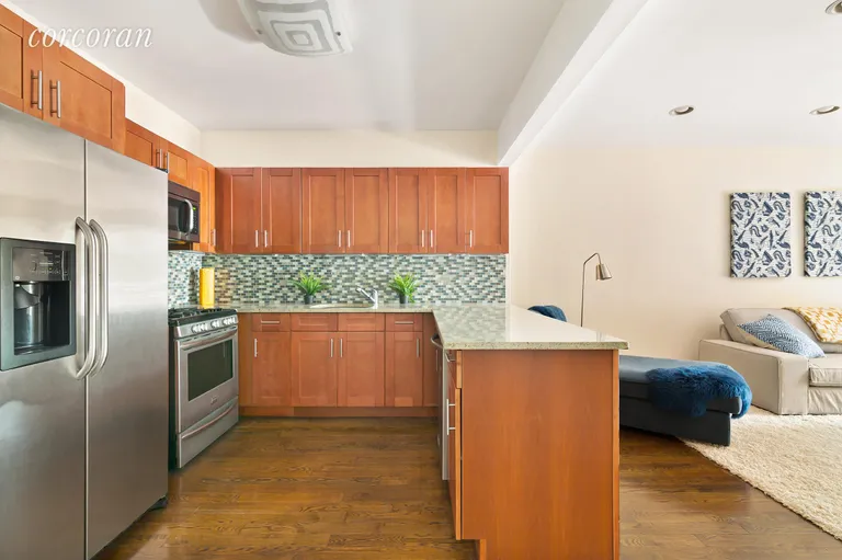 New York City Real Estate | View 1138 Ocean Avenue, 2H | Large open entertaining kitchen | View 2