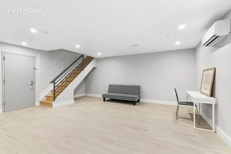 New York City Real Estate | View 139 Grove Street, 1B | Massive finished cellar! | View 5