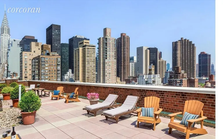 New York City Real Estate | View 132 East 35th Street, 6F | roof deck with amazing views | View 5