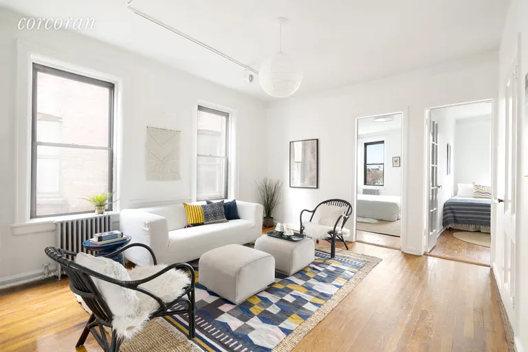 New York City Real Estate | View 132 Prospect Place, 3R | 2 Beds, 1 Bath | View 1