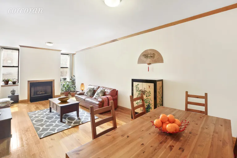 New York City Real Estate | View 100 West 119th Street, 4B | Bright and Open Great Room | View 2