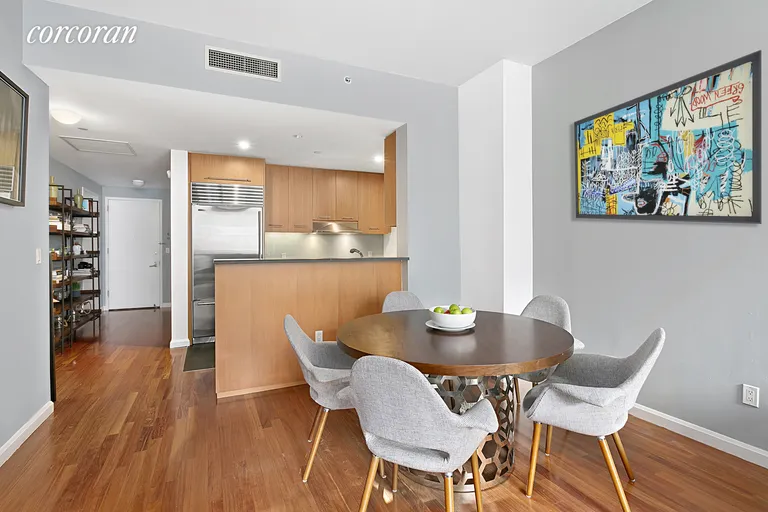 New York City Real Estate | View 255 Hudson Street, 4B | Dining Area with Kitchen Bar | View 2