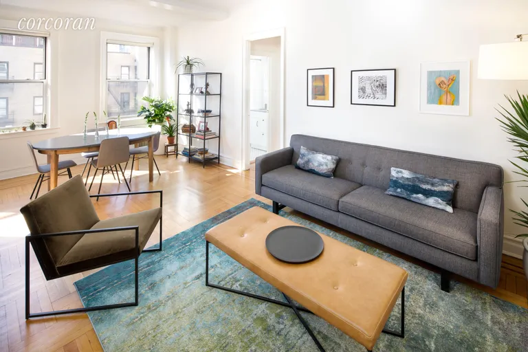 New York City Real Estate | View 41 Eastern Parkway, 5C | Sitting Area | View 11
