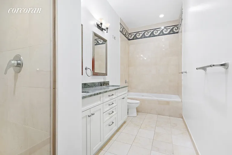 New York City Real Estate | View 25 Beekman Place, PL3 | Master Bathroom with Dual Sinks  | View 8