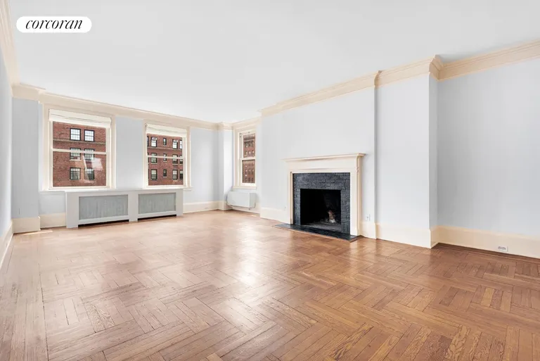 New York City Real Estate | View 1192 Park Avenue, 8B | Spacious sunny living room | View 3