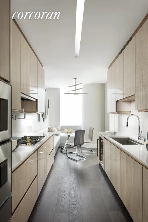 New York City Real Estate | View 35 Hudson Yards, 5403 | Kitchen | View 3