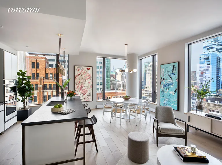 New York City Real Estate | View 11 Hoyt Street, 16C | 3 Beds, 2 Baths | View 1